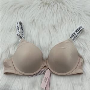 Victoria's Secret T-shirt Lightly Lined Demi Bra - Tan - 34B - New with tags